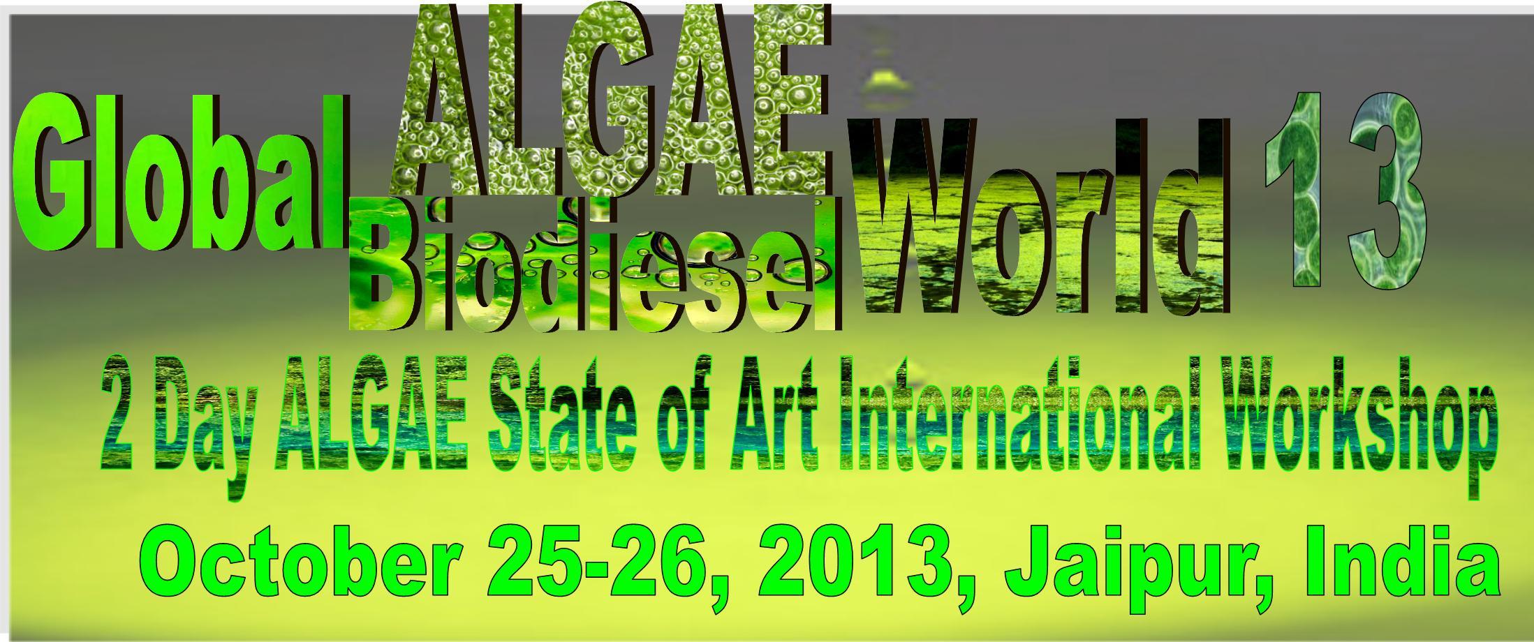 algae biodiesel world 2013 algae biodiesel world 2013